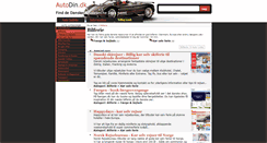 Desktop Screenshot of bilferie.autodin.dk