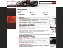 Tablet Screenshot of handel-online.autodin.dk
