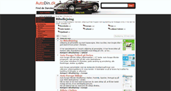 Desktop Screenshot of biludlejning.autodin.dk