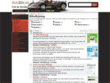 Tablet Screenshot of biludlejning.autodin.dk