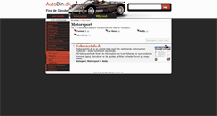 Desktop Screenshot of motorsport.autodin.dk